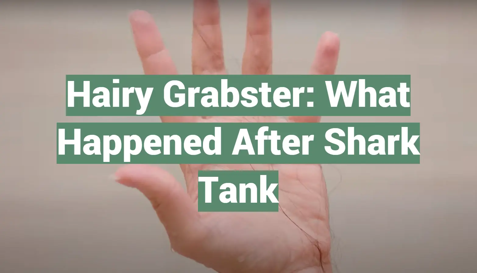 Hairy Grabster: What Happened After Shark Tank