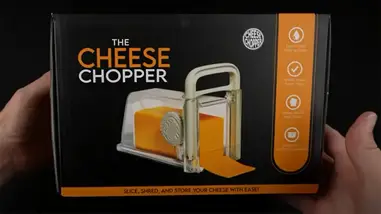 The Cheese Chopper - The Cheese Chopper, the GRATEst invention