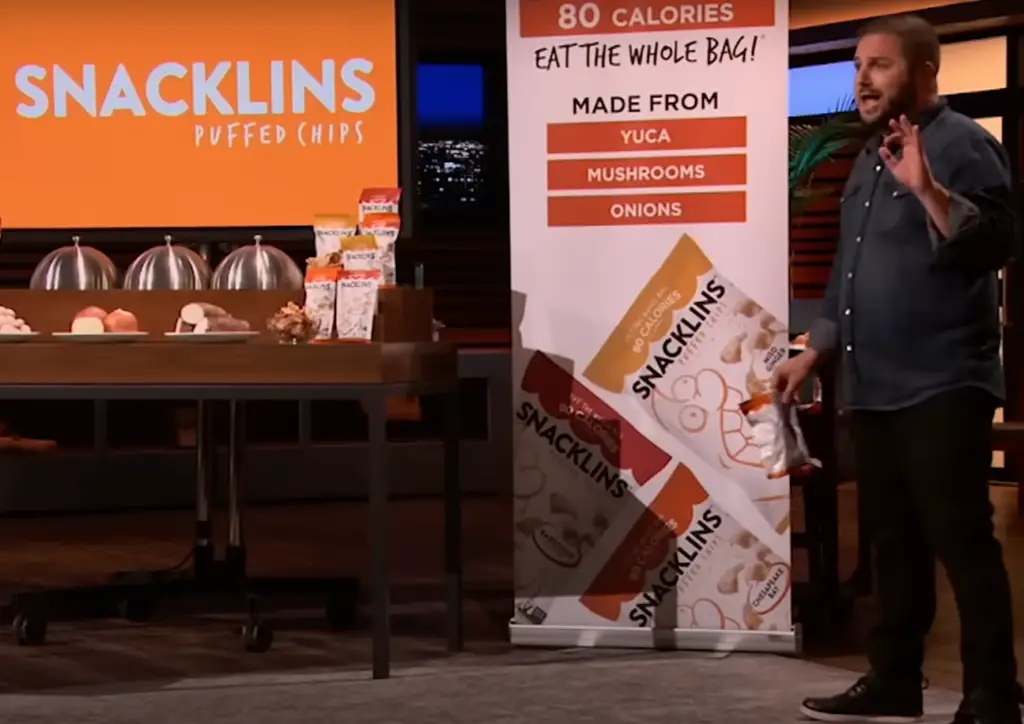 Snacklins at the Shark Tank Pitch