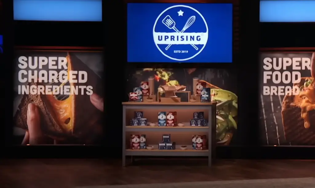 Uprising Bread at Shark Tank Pitch