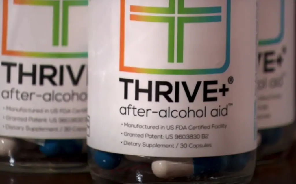 Do Thrive Alcohol Health drinks contain less sugar than other brands?