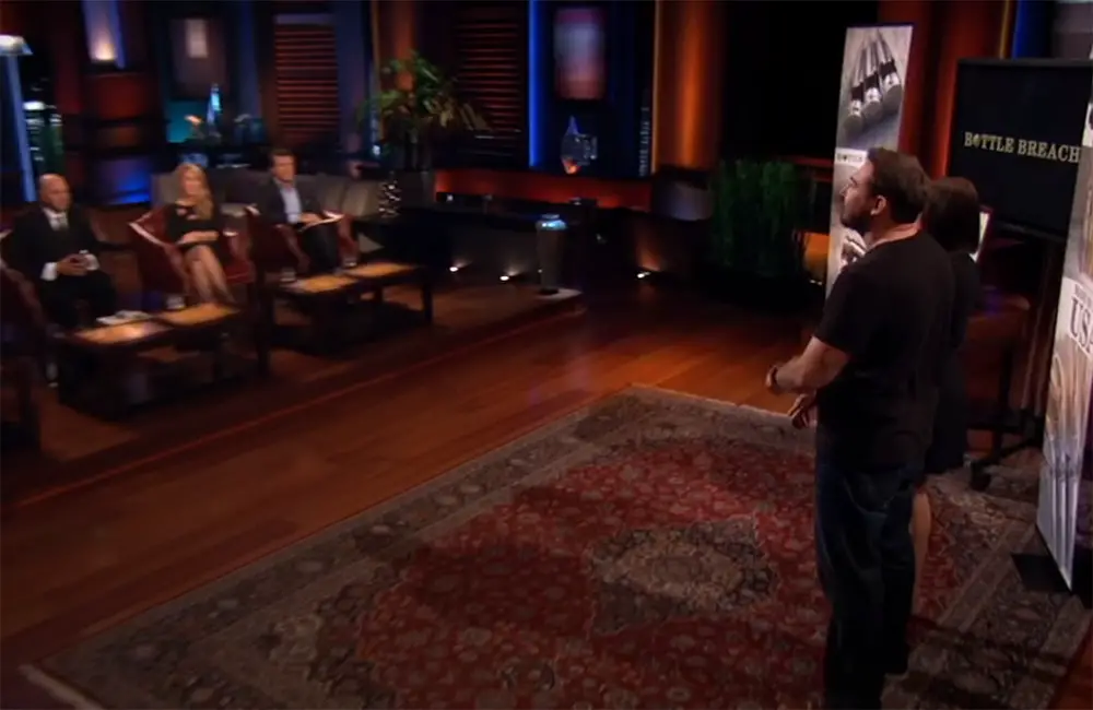 The Pitch Of Bottle Breacher On Shark Tank