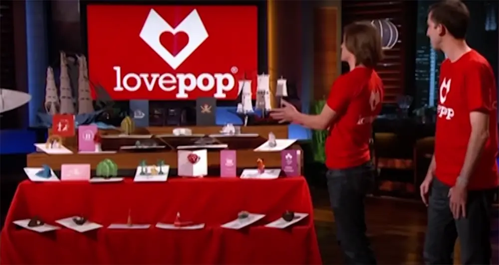 The Pitch Of Lovepop At Shark Tank