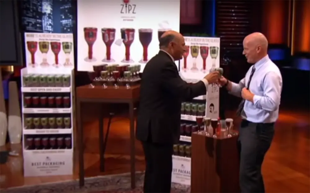 The Pitch Of Zipz Wine At Shark Tank