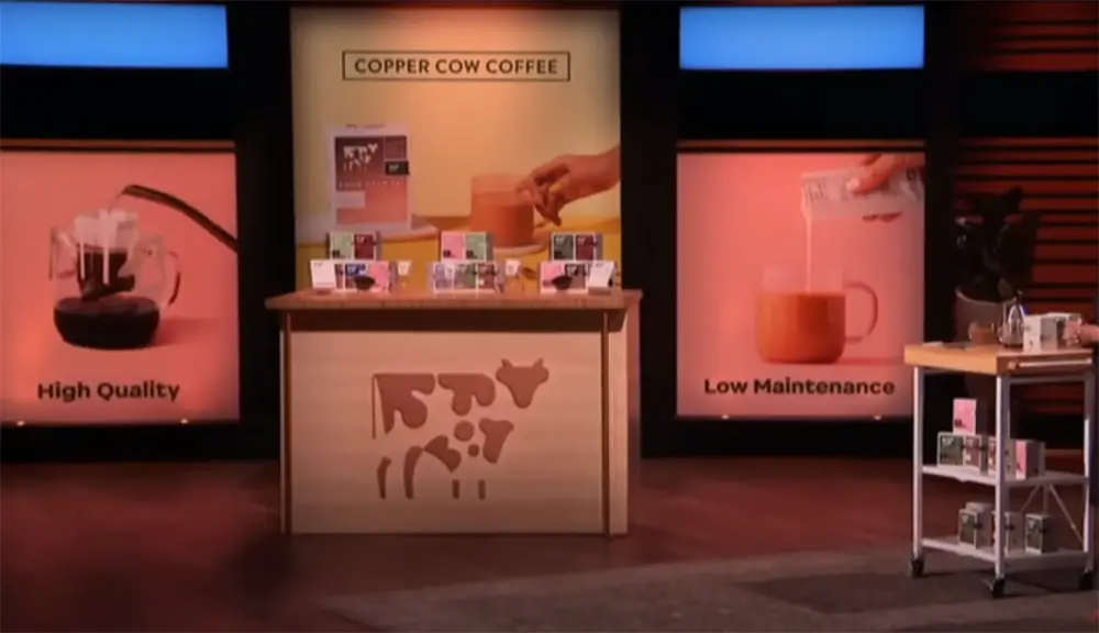 The Pitch Of Copper Cow Coffee At Shark Tank