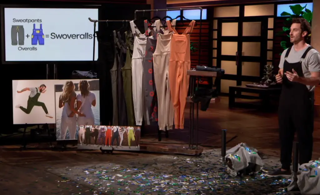 The Pitch Of Swoveralls At Shark Tank