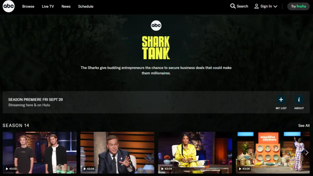 Where to Watch Shark Tank Tonight From Anywhere