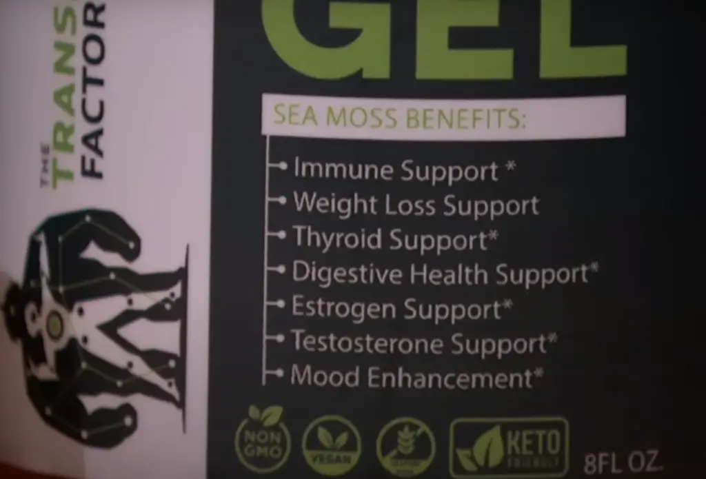 Potential Health Benefits of Sea Moss Include
