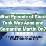 What Episode of Shark Tank Was Anna and Samantha Martin On?