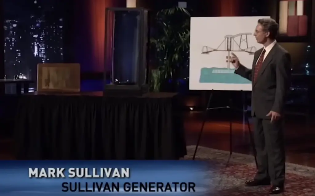 The Pitch Of Mark Sullivan Generator At Shark Tank